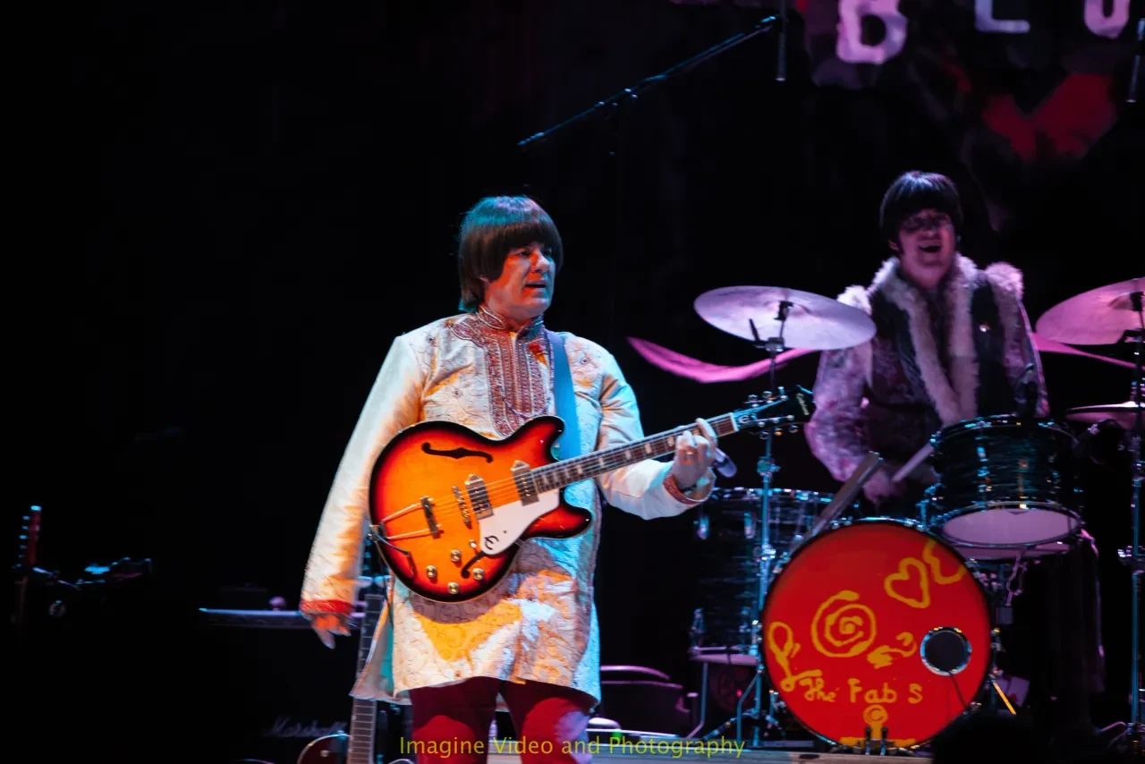 The Fab 5 performing live on stage